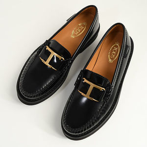【国内即発】TOD'S Tタイムレス レザー ローファー