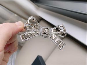 (シャネル)AB4882リボン ヘア クリップ/ヘアアクセサリー