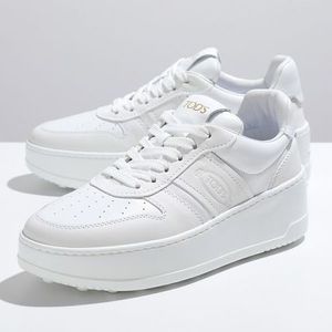 TODS スニーカー XXW88K0HP30OV7 レザー ローカット