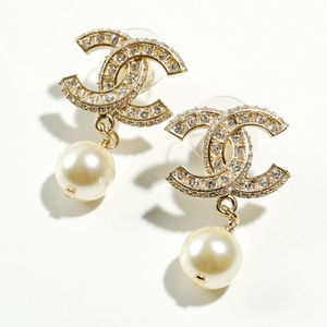 CHANEL ピアス A86506 Y09902 ココマーク パール