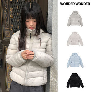 【WONDER WONDER】String Hooded Nylon Lightweight Padding JP