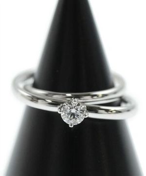 HERMES エルメス リング K18WG 48 4800322N0002