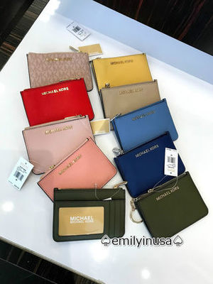 5月新作 Michael Kors★JET SET TRAVEL CARD CASEキーリング