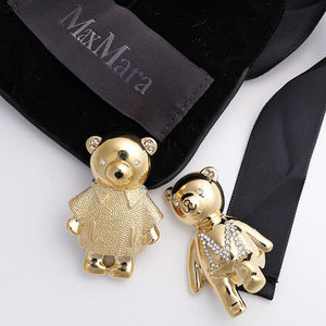 MAX MARA ブローチ TEDDYBROOCH SHINY テディ シャイニー
