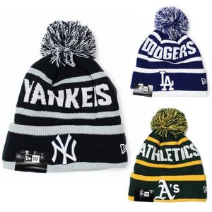 New Era MLB Team Pom Pon Knit Beanie ポンポンビーニー