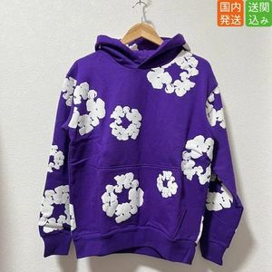 DENIM TEARS★フラワーパーカー フーディー Purple 送関込