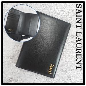 ☆関税込☆SAINT LAURENT★パスポートケース カードケース★