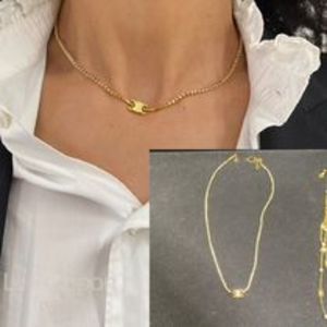 CELINE☆スパークルネックレストリオンフxストラス