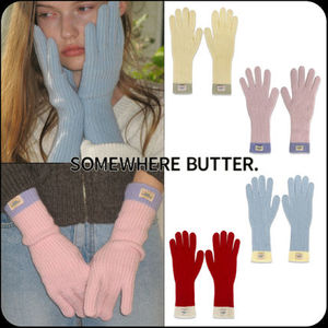 [SOMEWHERE BUTTER]★butter cashmere gloves