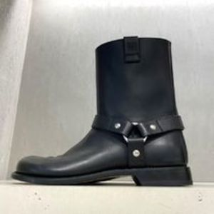 LOEWE 洗練オーラ!お洒落 バイカーブーツ 黒 Campo Biker boot