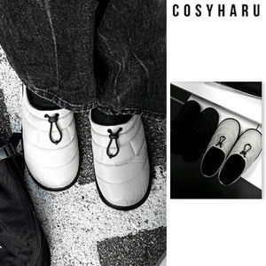 【COSYHARU】Padded fur slippers