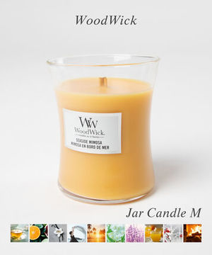 ウッドウィック WoodWick JAR HOURGLASS MEDIUM キャンドル M