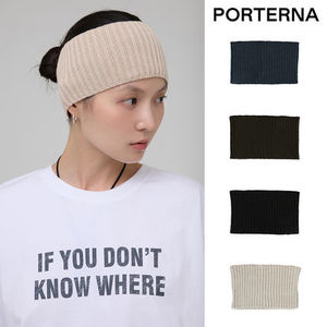 【PORTERNA】Megan ribbed hair band
