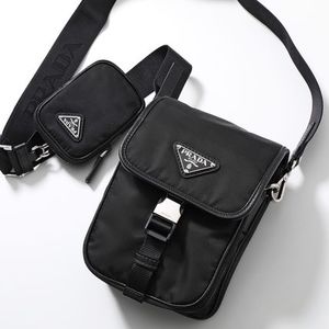 PRADA  ショルダーバッグ 2VD043 2DMH Re-Nylon xレザー