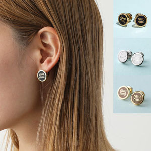 MIUMIU ピアス 5JO912 2F6T ロゴ