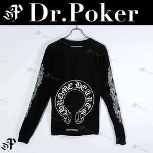 【美品】Chrome Hearts Horseshoe Floral Horseshoe L/S T-shirt