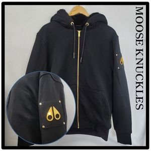 ★関税込★MOOSE KNUCKLES★Men's Linden Bunny Hooded Zip-Up★