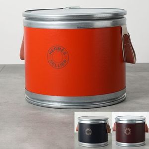 HERMES サドルボックス SADDLE BOX 馬具缶 収納BOX