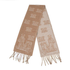 Max Mara マックスマーラ カシミヤ ジャガード ストールマフラー