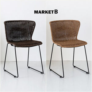 【韓国MARKETB】ラタンリラックスチェア ラウンジチェア VS9206