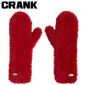 ★CRANK★ANGORA MITTENS_5 COLORS_RED★正規品/韓国直送料込