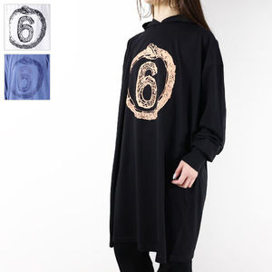 MM6 ワンピース フーディーチュニック 長袖 S62CT0224 S23588