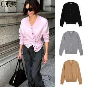 ORR☆CASHMERE 100 Padded Cardigan