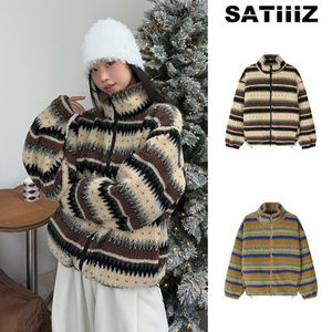 【SATIIIZ】Niel Nordic Fleece Zip-Up