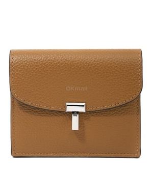 TOTEME|CARD HOLDERS (T-Lock Grain Leather Card Wallet (