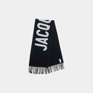 ★JACQUEMUS★マフラー ストール★ブラック(黒)系