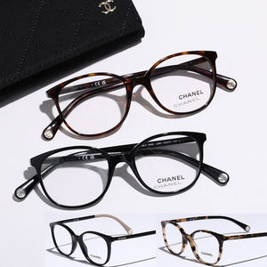 CHANEL メガネ 3432 ボストン型 セルフレーム CCマーク