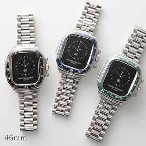 GOLDEN CONCEPT アップルウォッチケース CRCS46 CROWN CLASSIC