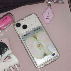 StuPhy ピンクアップルMagSafeカードスロット