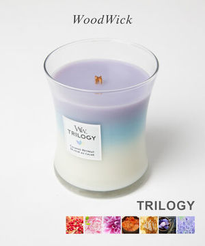 ウッドウィック WoodWick TRILOGY JAR HOURGLASS MEDIUM