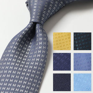 HERMES ネクタイ CRAVATE FACONNEE H織りタイ ファソネH