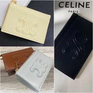 CELINE【入手困難】CUIR TRIOMPHE★コイン & カードポーチ★全色