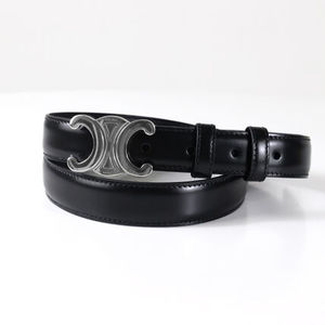 CELINE ベルト Triomphe レザー メンズ レディース 45AKA3A01