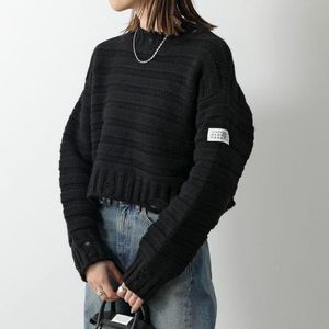 MM6 セーター S52HL0031 M13040 長袖 クロップド丈