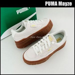 PUMA Mayze Stack Soft Winter プーマ  厚底スニーカー ベージュ