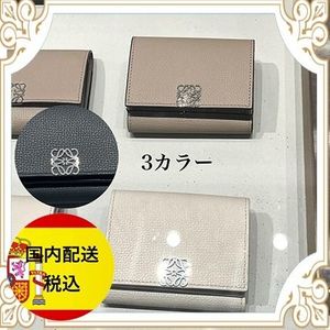 LOEWE(ロエベ)★アナグラムトライフォールドウォレット★税込