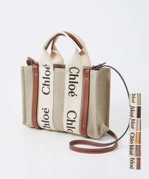 Chloe クロエ CHC22AS397I26 トートバッグ WOODY SMALL