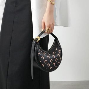 Marine Serre ハンドバッグ WBA002A Moon Canvas Eclips Mini