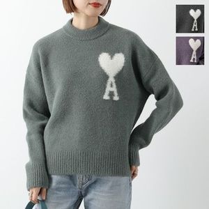 ami paris セーター UKS025.KN0032 OFF WHITE ADC SWEATER