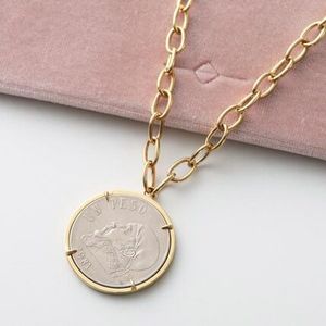 Gabriela Artigas ネックレス Vintage Mexican Peso TR94