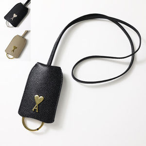 AMI PARIS  ネックストラップ キーリング レザー USL401 AL0036