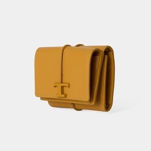 送料関税込★TOD'S★折りたたみ 財布★イエロー