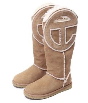 UGG|BOOTS (UGG x TELFAR Logo Tall Boot - CHESTNUT (1155