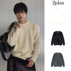 【2plan】Wishes Pearl Angora Round Knit