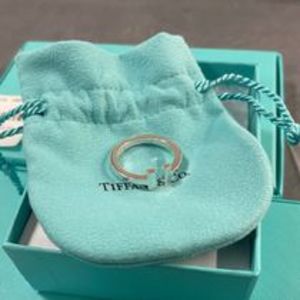 [Tiffany & Co.] ティファニー T スクエア リング シルバー