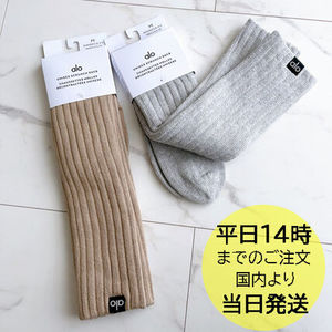 国内発送 Alo Yoga Unisex Scrunch Sock